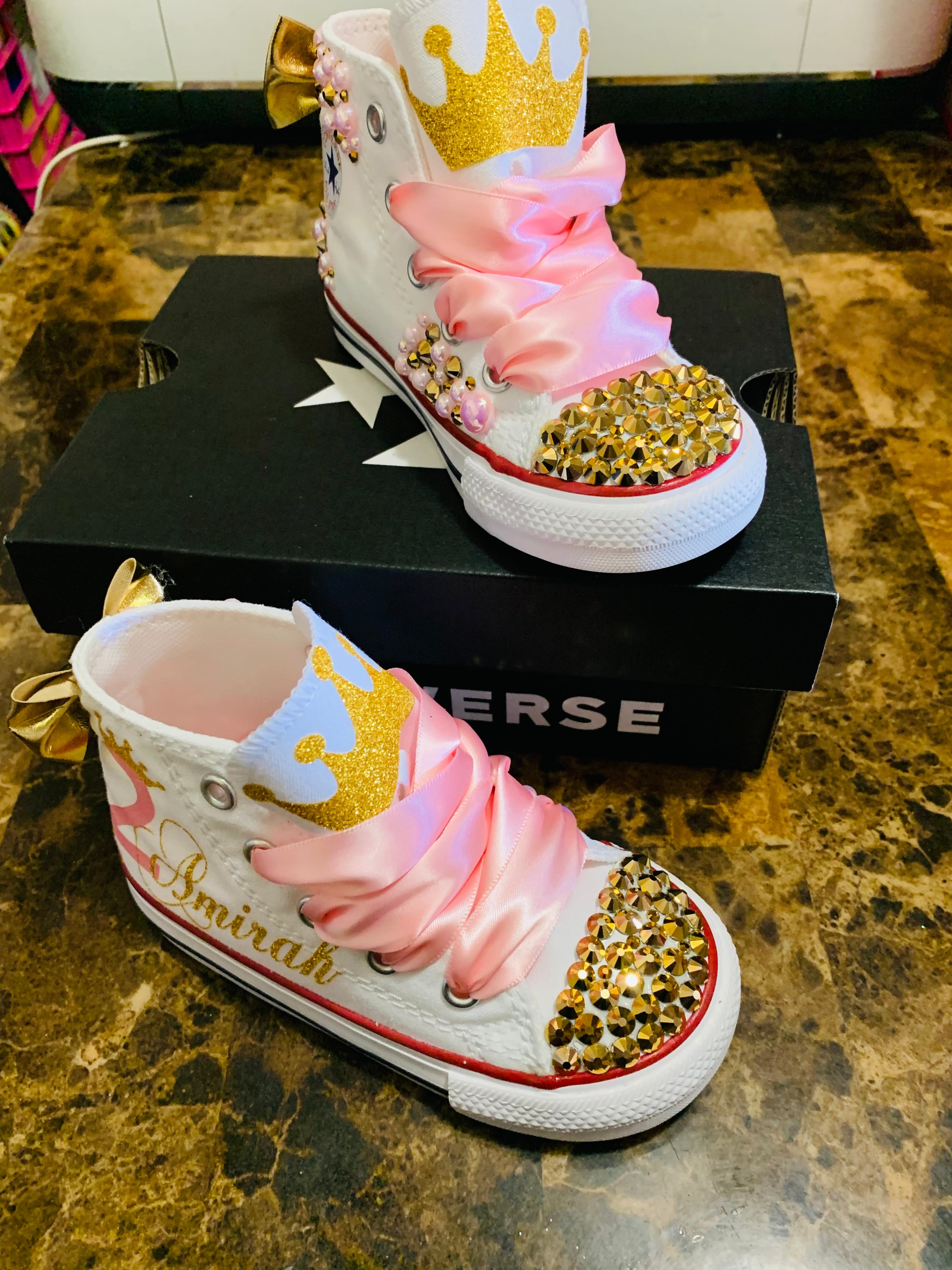 Girls orders custom converse